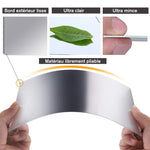 Feuilles Muraux Miroir en Plastique