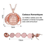 Ciaovie™ Médaillon Collier Extensible pour Photo - 2 Pièces