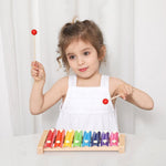 Jouet de Xylophone en Bois Coloré pour Enfants
