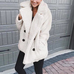 Ciaovie ™ Veste en Peluche pour Femmes en Polaire