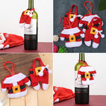 Ciaovie™ Costume de Père Noël de Porte-Couverts Décoration
