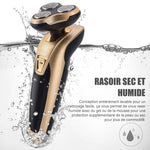 3-en-1 Rasoir Rechargeable Multifonctionnel pour Hommes