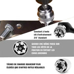 Clé à Douille à Écrou Universelle Ajustable Magique