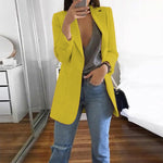 Revers Slim Fit Cardigan Blazer élégant
