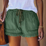 short en Jean décontracté pour femme