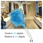 Rotation à 360° Plumeau Électrique Réglable