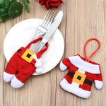 Ciaovie™ Costume de Père Noël de Porte-Couverts Décoration
