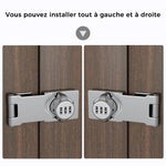 Serrures par mot de passe pour les placards de la maison