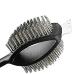 Brosse en Acier Inoxydable pour Barbecue avec Grattoir