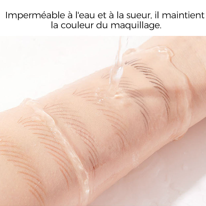 Crayon à Sourcils en Bois Imperméable (12 PCS)