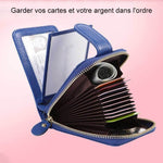 Ciaovie™ Portefeuille de Carte Multifonctionnel