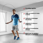 Ciaovie™ Corde à Sauter en Acier Ergonomique