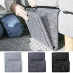 Sac de rangement en feutre pour canapé