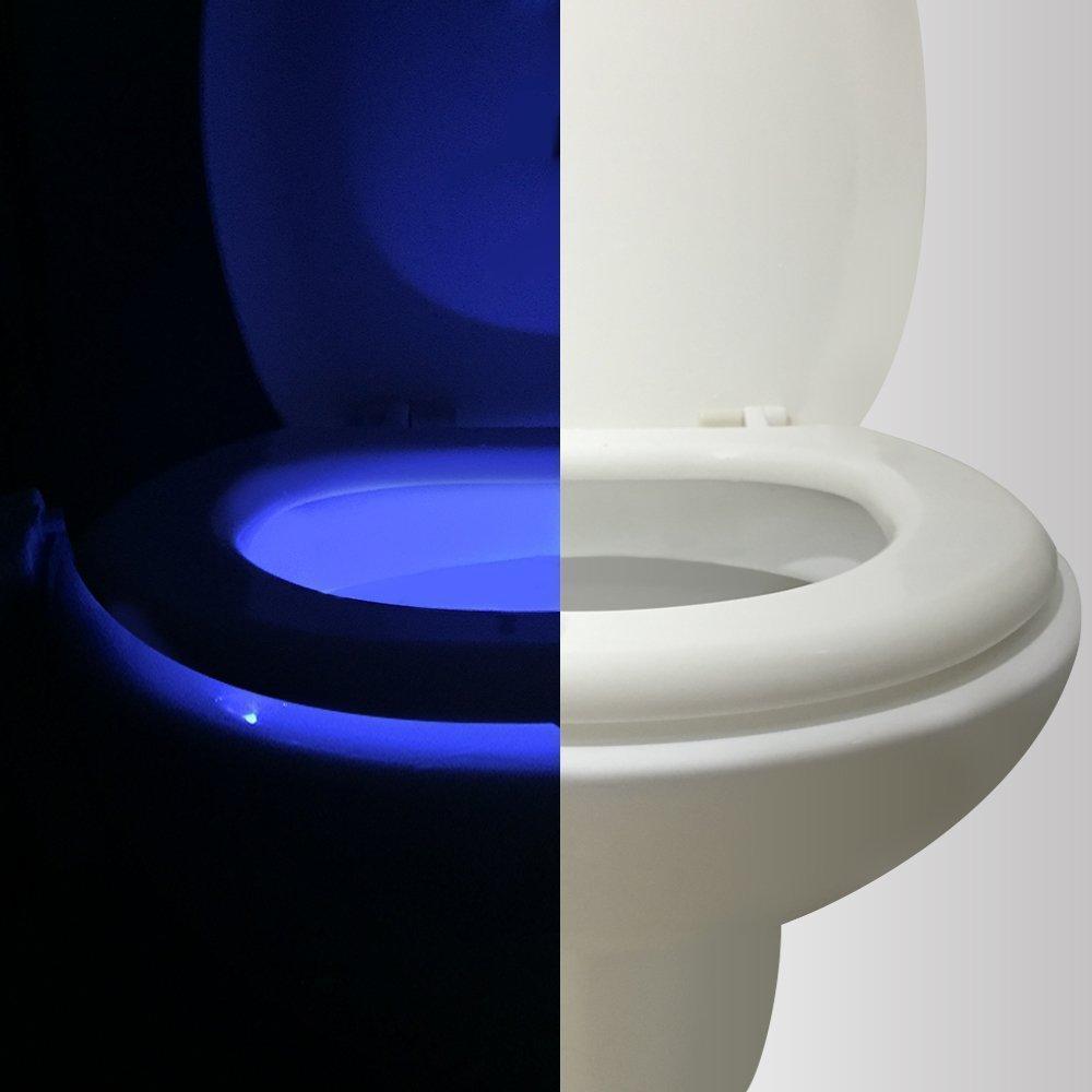Lampe Toilette Veilleuse LED Éclairage pour WC 16 Couleurs