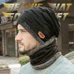 Ciaovie™ Ensemble Hiver Bonnet avec Écharpe en Tricot