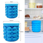 Seau à Glaçons Silicone avec Couvercle