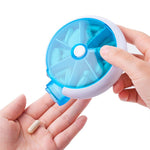 Ciaovie™ Pilulier Rond Portable Hebdomadaire