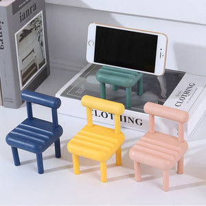 Support de téléphone Portable en forme de Chaise