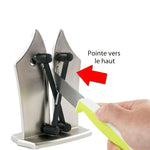 Aiguiseur à Couteaux Professionnel en Acier