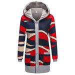Ciaovie™ Hiver Cardigan Sweat Tricoté à Bouton à Capuche