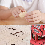 Jouet Puzzle 3D en Bois pour Enfants