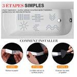 Autocollants Antidérapants Pour Salle De Bain (24pcs)