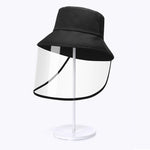 Casquette de Protection Amovible Anti-salive Anti-poussière