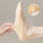 Chaussettes invisibles respirantes en soie de glace (5 paires)