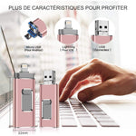 Mémoire USB de Smartphone - 4 en 1