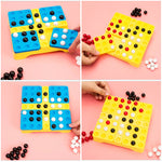 Jouet de Jeu de Backgammon Rotatif