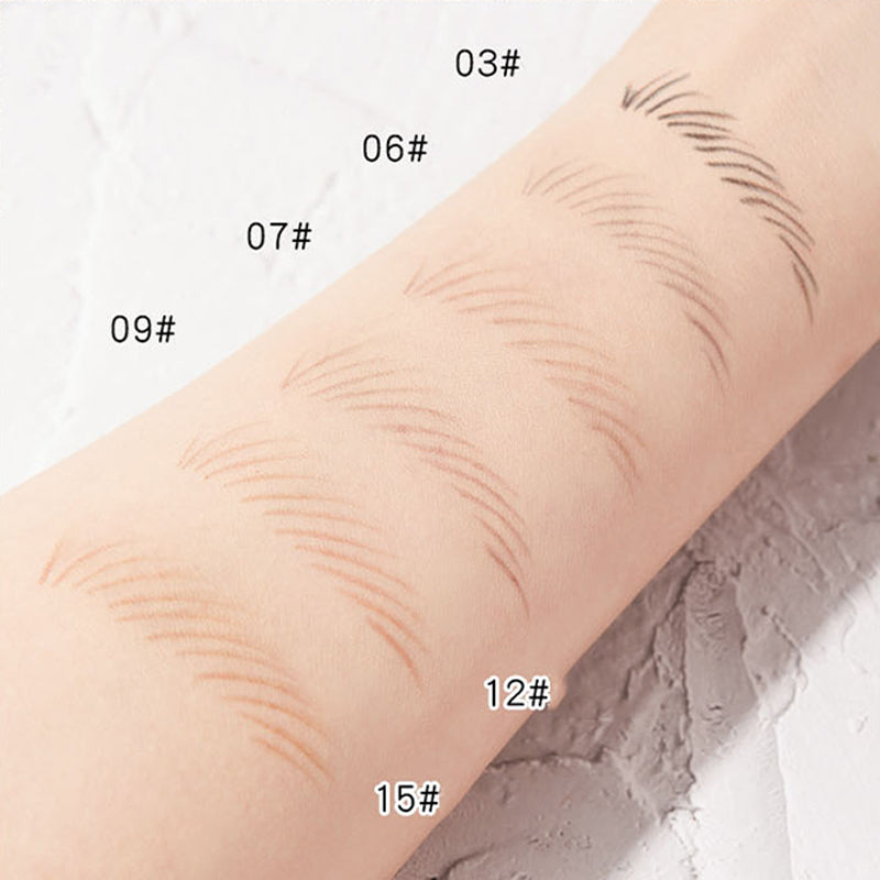 Crayon à Sourcils en Bois Imperméable (12 PCS)