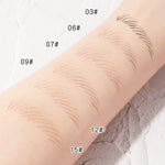 Crayon à Sourcils en Bois Imperméable (12 PCS)