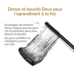 Mascara d'allongement épais en fibre de soie imperméable 4D