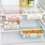 Rack de stockage de la cuisine réfrigérateur partition