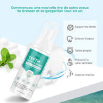 Mousse de nettoyage des dents