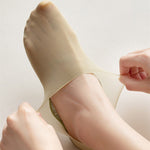 Chaussettes invisibles respirantes en soie de glace (5 paires)