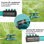 Arroseur Automatique pour Gazon Rotatif à 360°