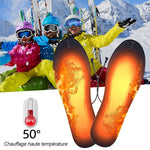 Ciaovie™ Semelle Intérieure Chauffante USB