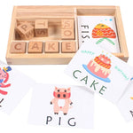 Jouet de Blocs de Construction D'alphabet pour Enfants