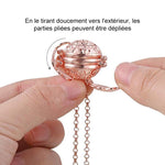 Ciaovie™ Médaillon Collier Extensible pour Photo - 2 Pièces