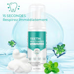 Mousse de nettoyage des dents