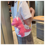 Ciaovie™ Sac d'épaule de Dinosaure de Dessin Animé en Peluche