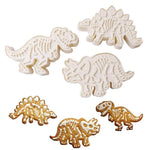 Moules à Biscuits Dinosaures (kit de 3 pièces)