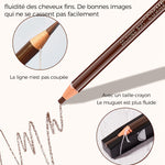Crayon à Sourcils en Bois Imperméable (12 PCS)