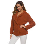 Ciaovie ™ Veste en Peluche pour Femmes en Polaire