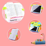 Ciaovie™ Pupitre de Lecture Support pour Livre Pliable Multi Réglable