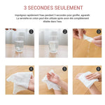 Serviette de Compression Jetable en Coton Portable