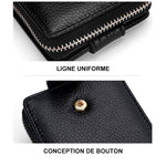 Ciaovie™ Portefeuille de Carte Multifonctionnel