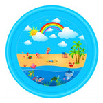 Tapis de Pulvérisation D'eau Extérieur Gonflable