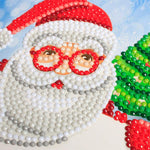 Ciaovie™ Peinture de Diamant Strass Carte de Voeux de Noël (8 CARTES)